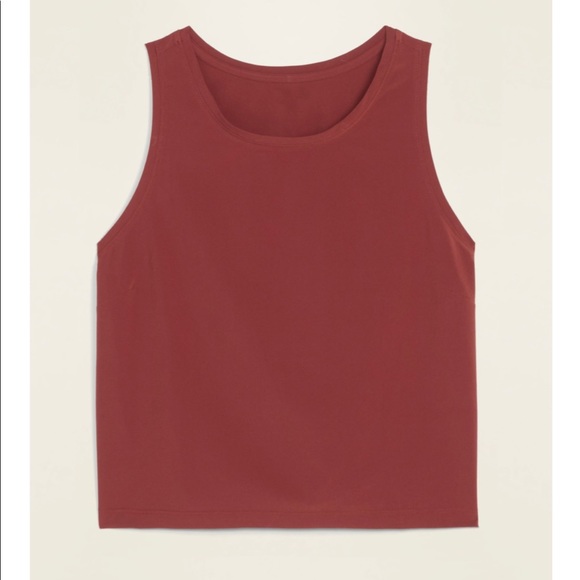 Old Navy Active High Neck Tank Go-Dry Size L - Picture 1 of 5